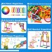 EMIDO 480 Pcs Building Toy Building Blocks Bars Different Shape Educational Construction Engineering Set 3D Puzzle Interlocking Creative Connecting Kit A Great STEM Toy for Both Boys and Girls! B01D7KYO56